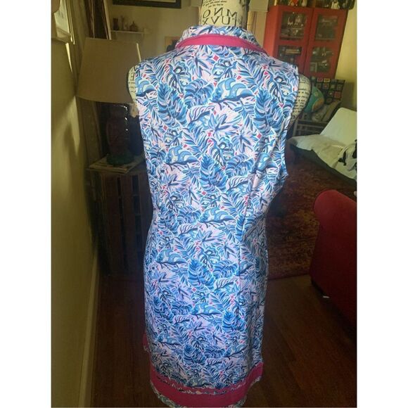 Simply Southern Leaf Print Tunic Dress - Picture 2 of 6